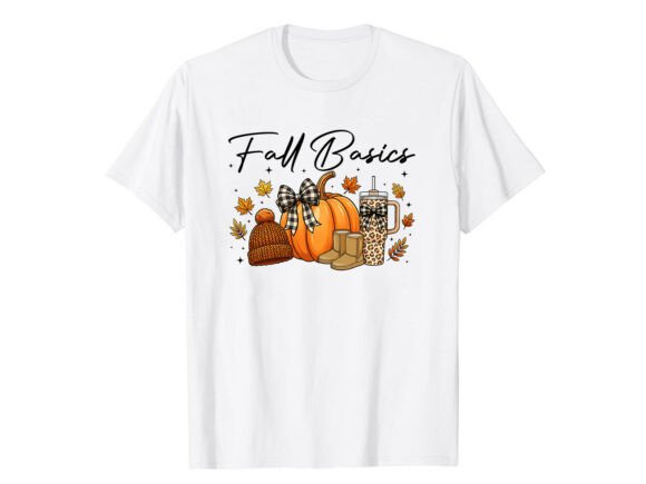 Cozy Autumn Essentials Fall T-Shirt