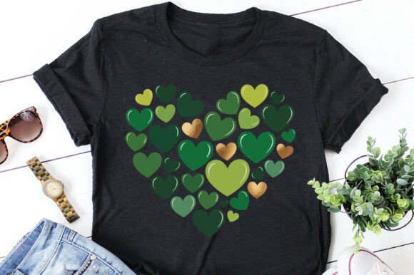 Hand Painted Heart St. Patrick’s Day Png