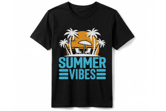 Summer Vibes Sunset Beach T-Shirt
